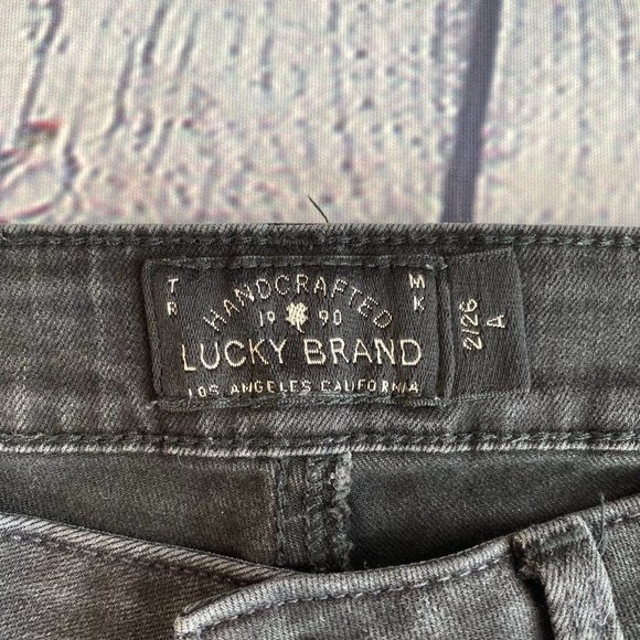 Lucky Brand Lolita Skinny Ripped Jeans - Picture 5 of 7